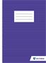 Wirebound notebook, A4, lined, 70 sheets, VICTORIA PAPER
